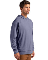 Cutter & Buck Men's Adapt Recycled Soft Knit Stretch Heathered Hooded Pullover-3