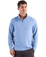 Cutter & Buck Men's Forge Recycled Four-Way Stretch Quarter Zip Pullover-2