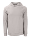Cutter & Buck Men's Adapt Recycled Soft Knit Stretch Heathered Hooded Pullover-1