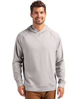 Cutter & Buck Men's Adapt Recycled Soft Knit Stretch Heathered Hooded Pullover-7