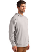 Cutter & Buck Men's Adapt Recycled Soft Knit Stretch Heathered Hooded Pullover-9