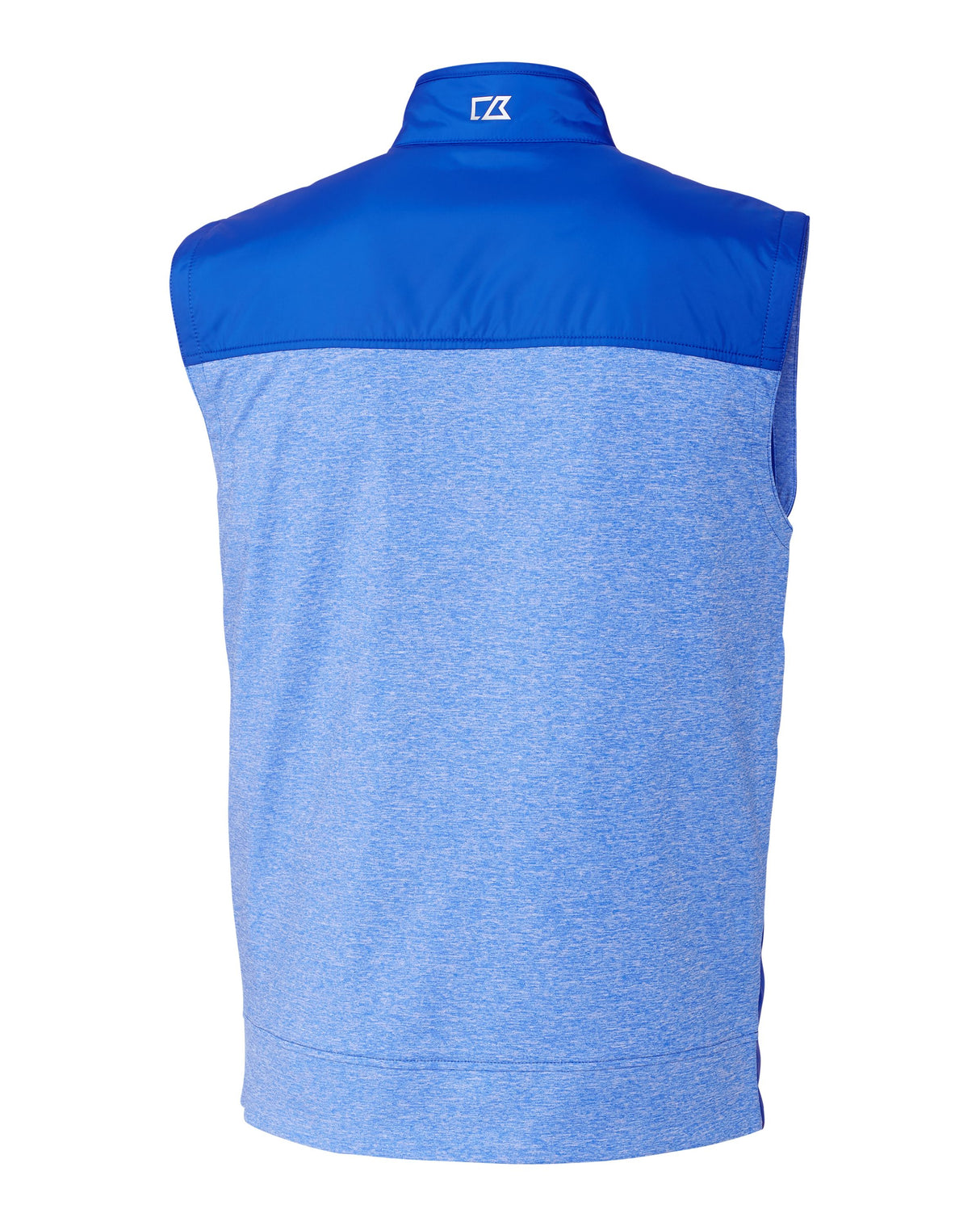 Cutter & Buck Men's Stealth Recycled Hybrid Quilted Windbreaker Vest-5