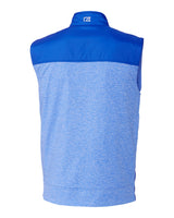 Cutter & Buck Men's Stealth Recycled Hybrid Quilted Windbreaker Vest-5