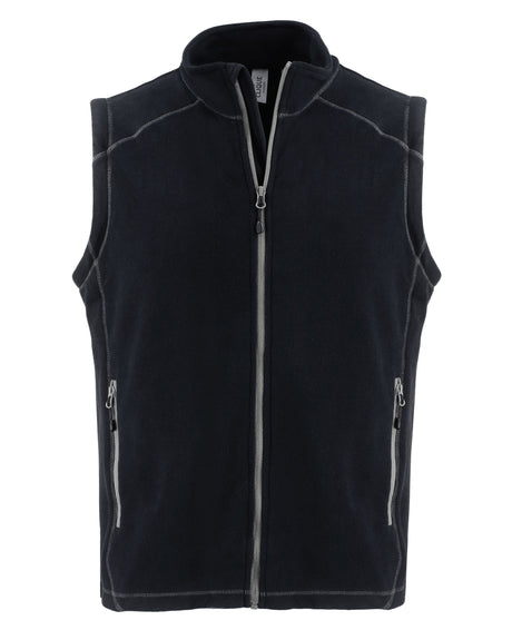 Clique Men's Powder Recycled Fleece Full Zip Vest-1