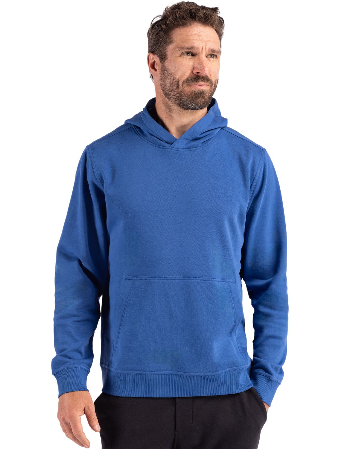 Clique Men's Drive Recycled Hooded Pullover Sweatshirt-4