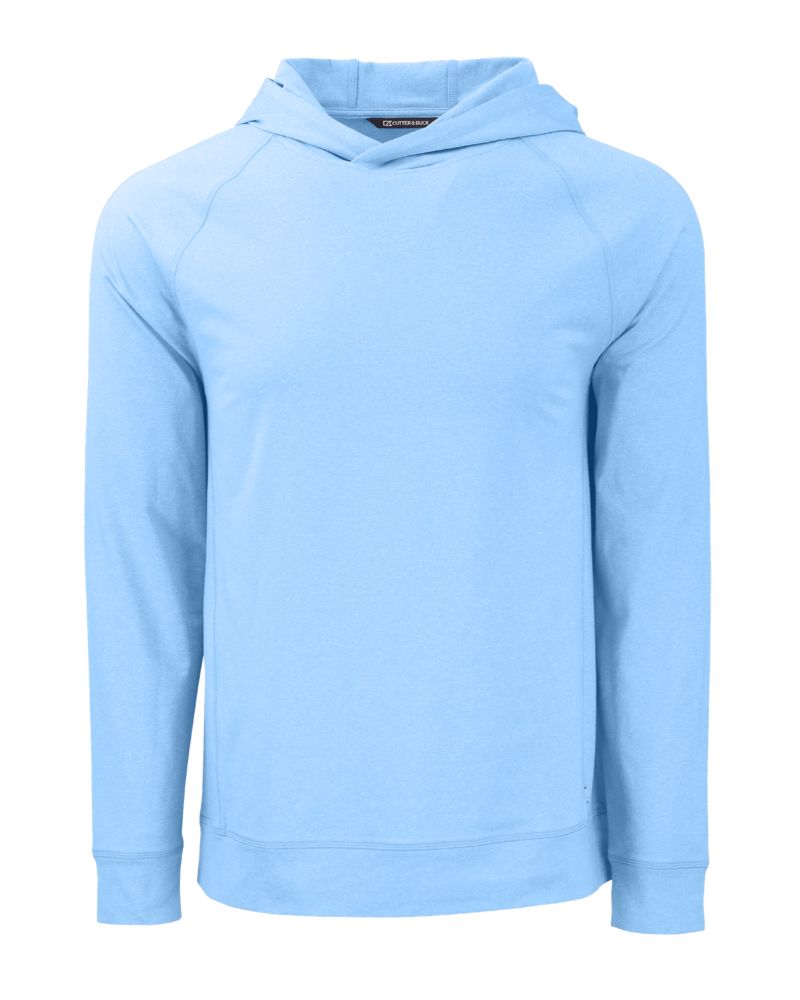 Cutter & Buck Men's Adapt Recycled Soft Knit Stretch Heathered Hooded Pullover-5