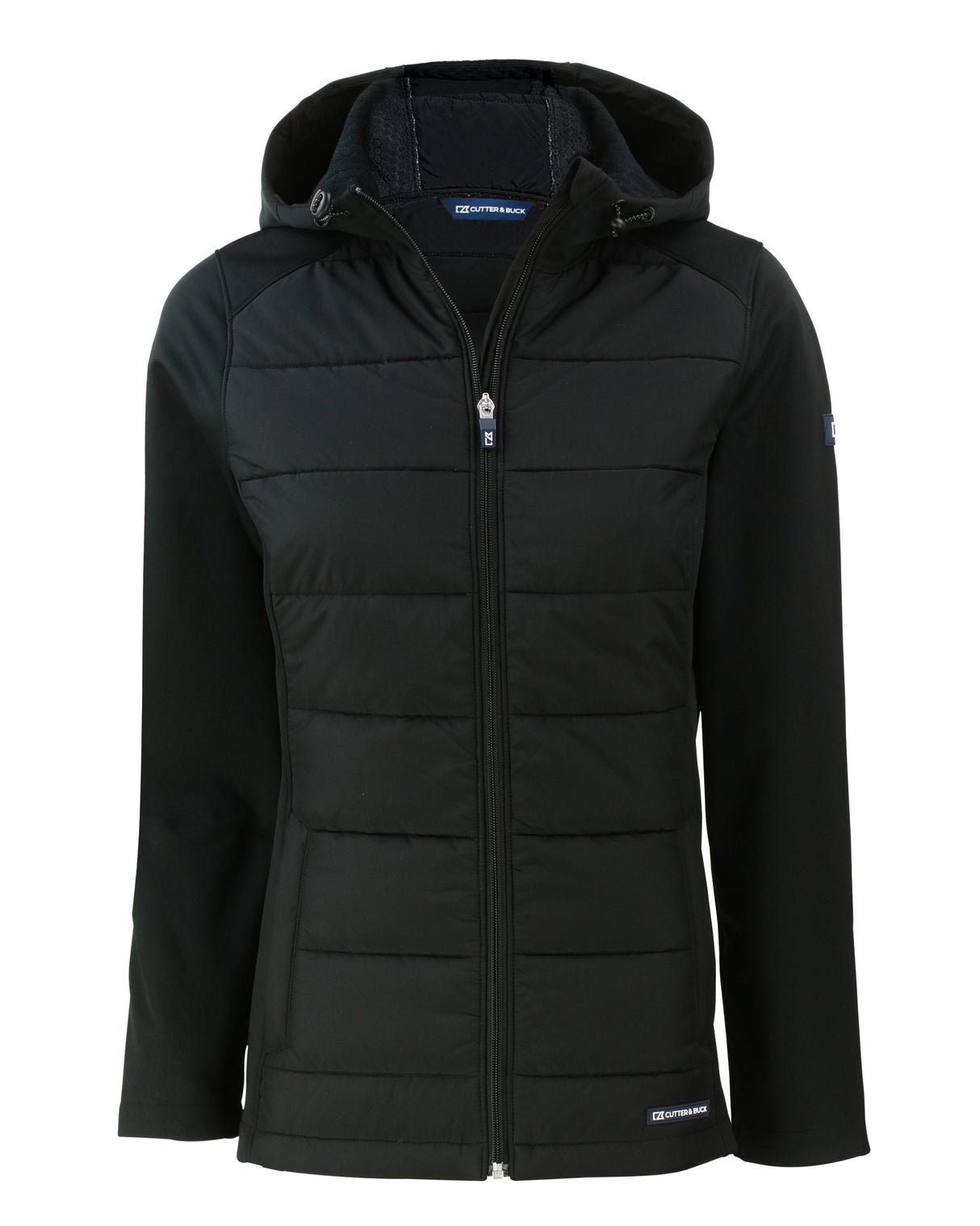 Cutter & Buck Women's Evoke Hybrid Full Zip Jacket-5