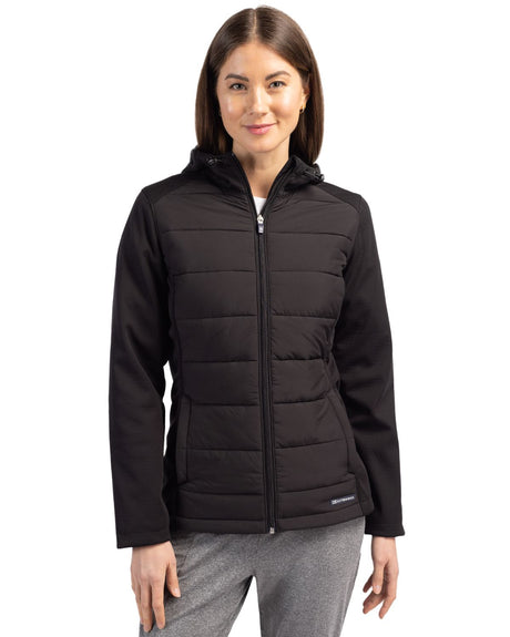 Cutter & Buck Women's Evoke Hybrid Full Zip Jacket-1