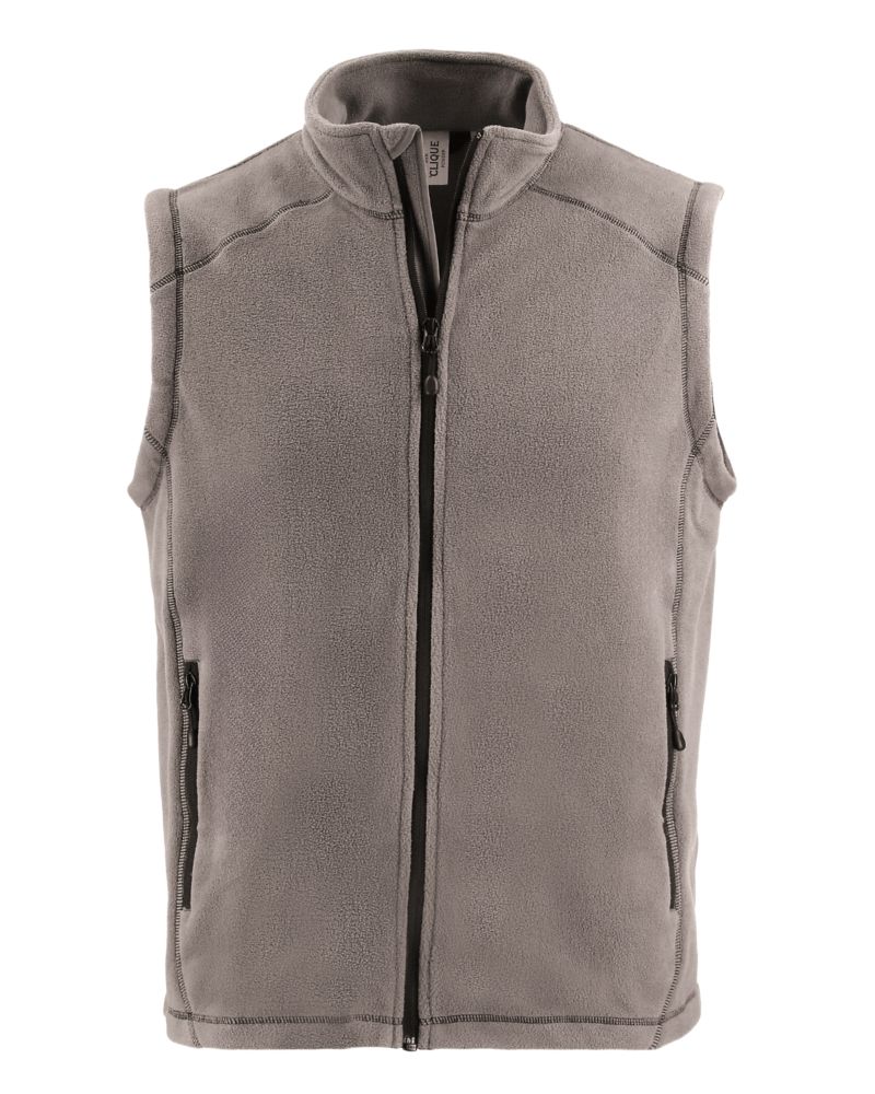 Clique Men's Powder Recycled Fleece Full Zip Vest-2