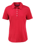 Cutter & Buck Women's Coastline Recycled Double Peached Polo-1