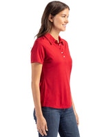 Cutter & Buck Women's Coastline Recycled Double Peached Polo-6