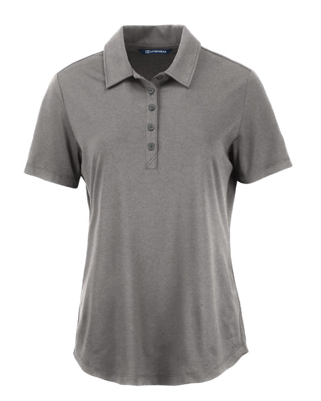 Cutter & Buck Women's Coastline Recycled Double Peached Polo-1