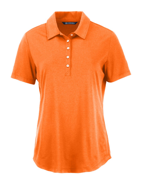 Cutter & Buck Women's Coastline Recycled Double Peached Polo-1