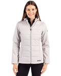 Cutter & Buck Women's Evoke Hybrid Full Zip Jacket-1