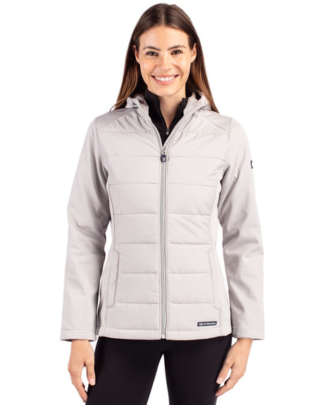 Cutter & Buck Women's Evoke Hybrid Full Zip Jacket-1