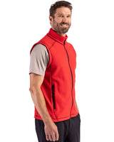 Clique Men's Powder Recycled Fleece Full Zip Vest-3