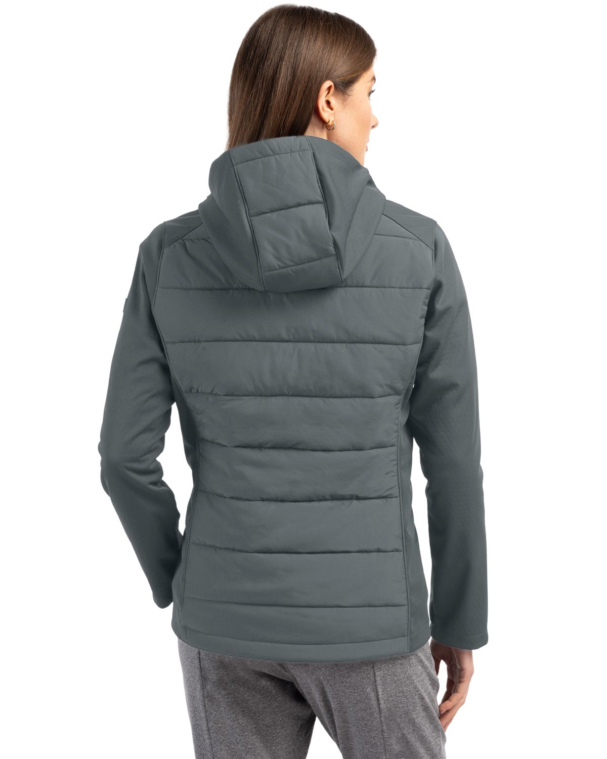 Cutter & Buck Women's Evoke Hybrid Full Zip Jacket-2