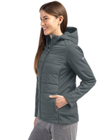 Cutter & Buck Women's Evoke Hybrid Full Zip Jacket-3