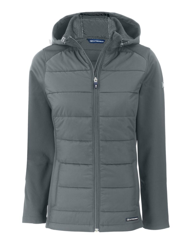 Cutter & Buck Women's Evoke Hybrid Full Zip Jacket-5