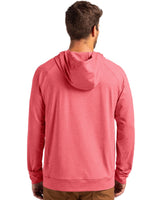 Cutter & Buck Men's Adapt Recycled Soft Knit Stretch Heathered Hooded Pullover-2