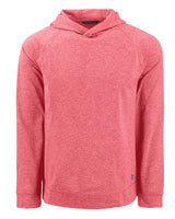 Cutter & Buck Men's Adapt Recycled Soft Knit Stretch Heathered Hooded Pullover-4
