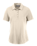 Cutter & Buck Women's Coastline Recycled Double Peached Polo-1