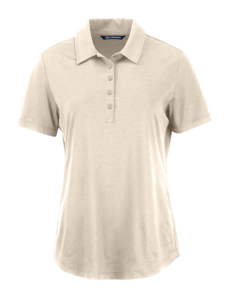 Cutter & Buck Women's Coastline Recycled Double Peached Polo-1