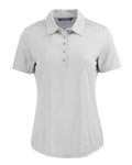 Cutter & Buck Women's Coastline Recycled Double Peached Polo-1
