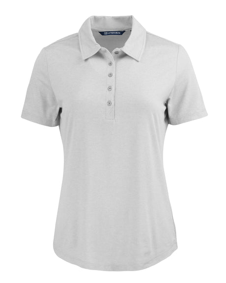 Cutter & Buck Women's Coastline Recycled Double Peached Polo-1