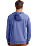Cutter & Buck Men's Adapt Recycled Soft Knit Stretch Heathered Hooded Pullover-1