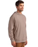 Cutter & Buck Men's Adapt Recycled Soft Knit Stretch Heathered Hooded Pullover-3