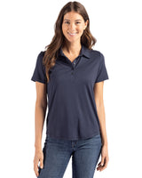 Cutter & Buck Women's Coastline Recycled Double Peached Polo-3