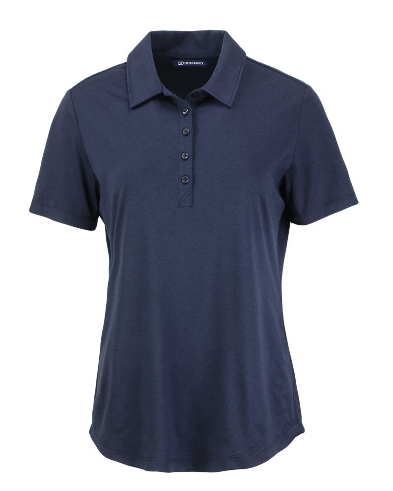 Cutter & Buck Women's Coastline Recycled Double Peached Polo-7