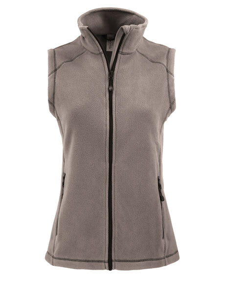 Clique Women's Powder Recycled Fleece Full Zip Vest-1