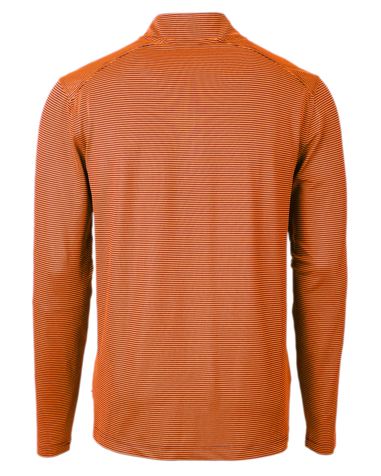 Cutter & Buck Men's Virtue Recycled Micro Stripe Featherlight Pique Quarter Zip Pullover-3