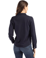 Cutter & Buck Women's Advantage Pique Long Sleeve Button-Down Shirt-5