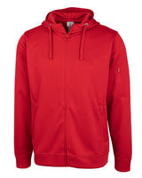 Clique Men's Lift Solution-dyed Performance Full Zip Hooded Sweatshirt-2