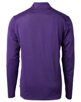 Cutter & Buck Men's Virtue Recycled Micro Stripe Featherlight Pique Quarter Zip Pullover-3