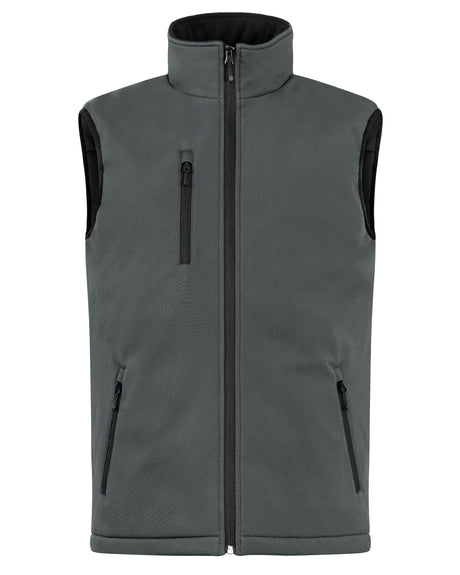 Clique Men's Equinox Insulated Softshell Full Zip Vest-1