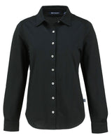 Cutter & Buck Women's Advantage Pique Long Sleeve Button-Down Shirt-1