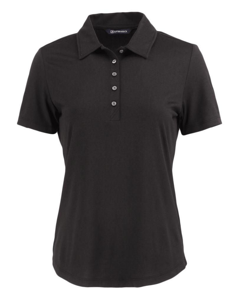 Cutter & Buck Women's Coastline Recycled Double Peached Polo-2