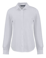 Cutter & Buck Women's Advantage Pique Long Sleeve Button-Down Shirt-5