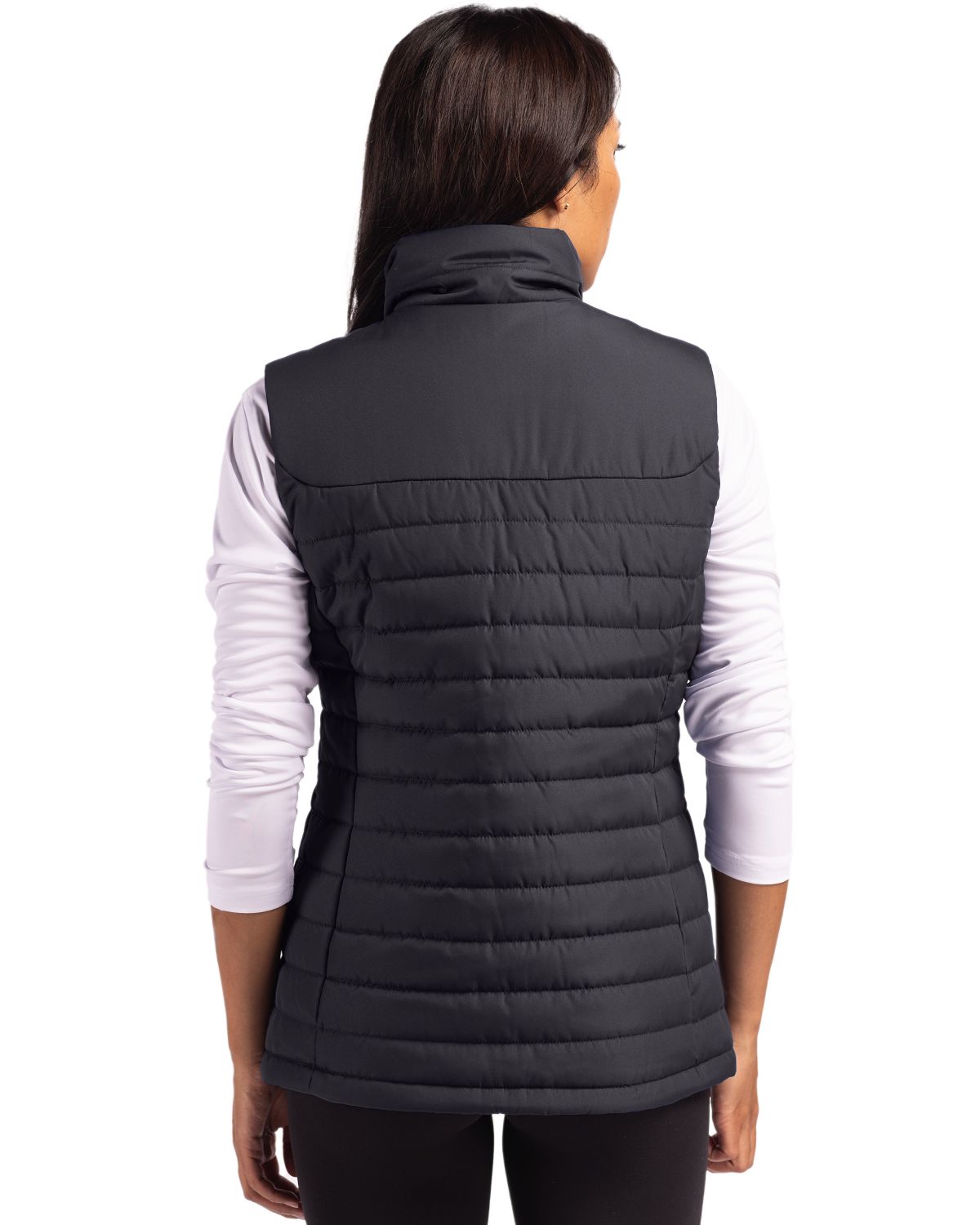 Clique Women's Elevation Recycled Insulated Puffer Full Zip Vest-3