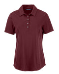 Cutter & Buck Women's Coastline Recycled Double Peached Polo-1