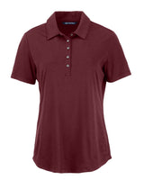 Cutter & Buck Women's Coastline Recycled Double Peached Polo-2