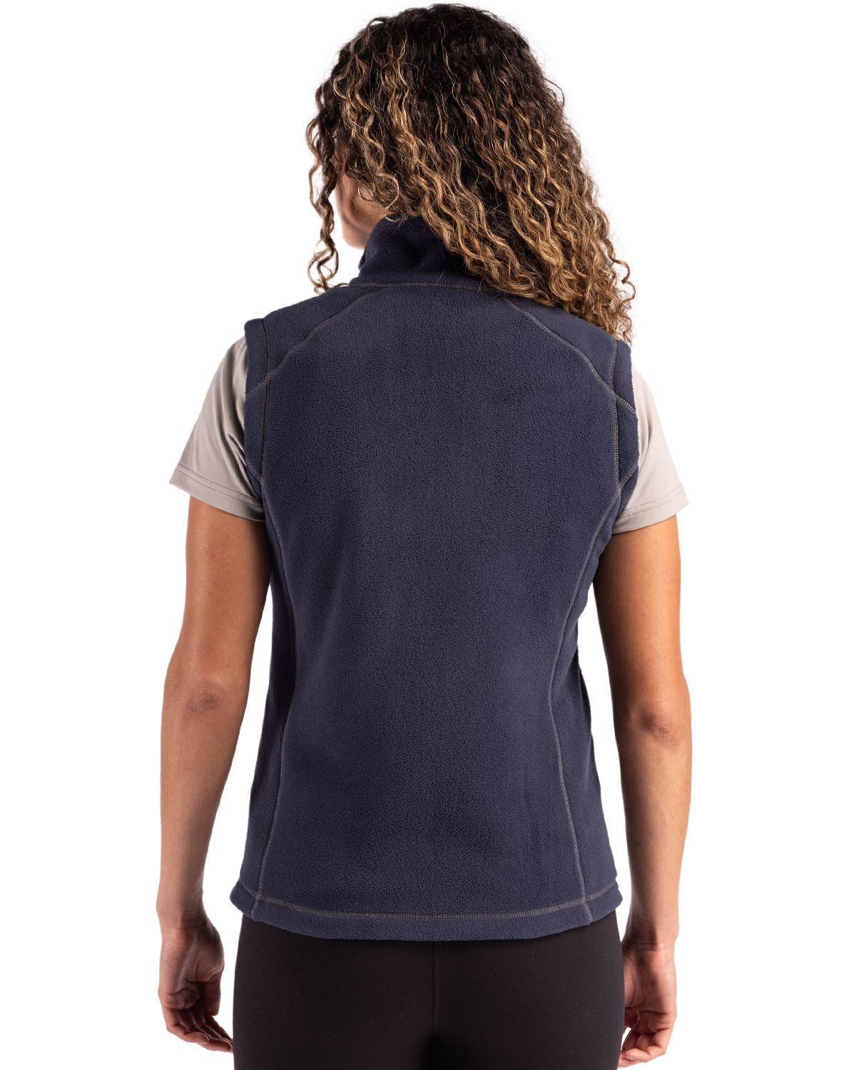 Clique Women's Powder Recycled Fleece Full Zip Vest-5