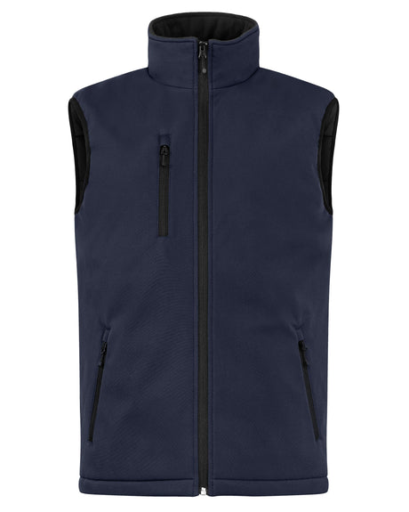 Clique Men's Equinox Insulated Softshell Full Zip Vest-1