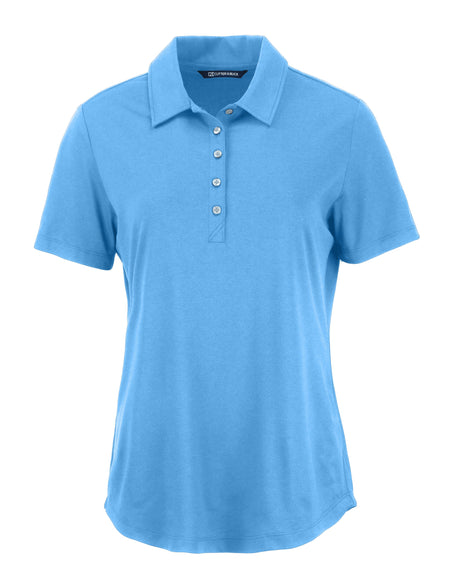 Cutter & Buck Women's Coastline Recycled Double Peached Polo-1