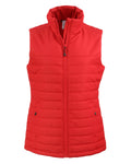 Clique Women's Elevation Recycled Insulated Puffer Full Zip Vest-1