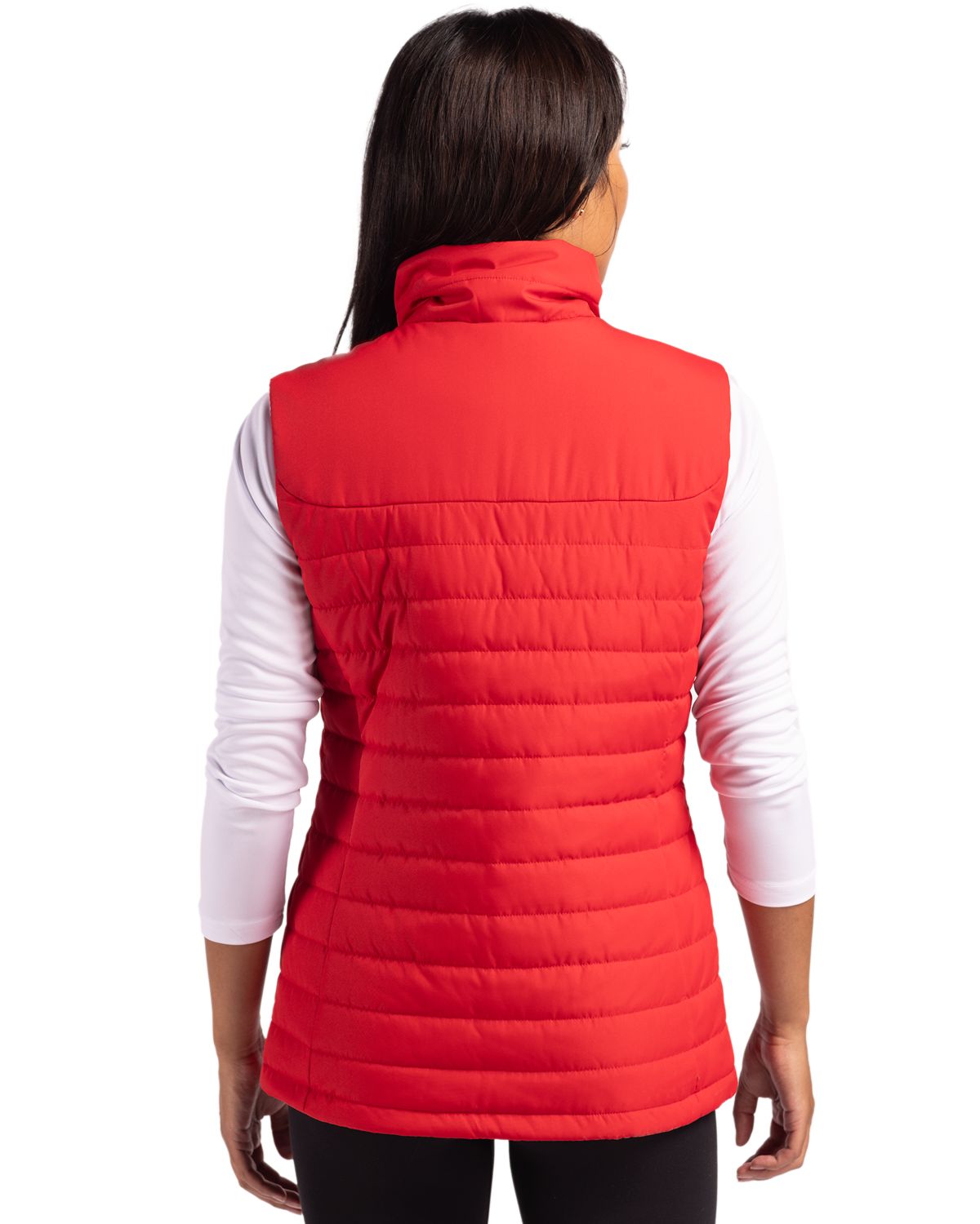 Clique Women's Elevation Recycled Insulated Puffer Full Zip Vest-5
